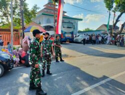 Ciptakan Situasi Kamtibmas, Babinsa Koramil 0822/01 Lakukan Pengamanan di Masjid