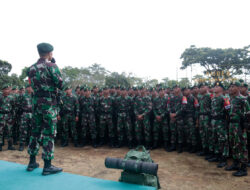 Bupati Bondowoso Melepas Keberangkatan Prajurit Yonif Raider 514/SY Pimpinan Mayor Inf Rinto Wijaya