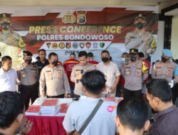 Selama Bulan Agustus Polres Bondowoso Berhasil Ungkap Kasus Perjudian konvensional dan Online