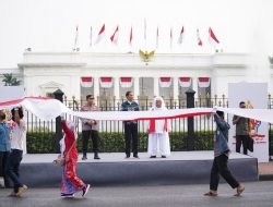 Di Acara Kirab Merah Putih, Kapolri Gelorakan Semangat Persatuan-Kesatuan Bangsa