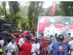 Polda Jatim Hibur Masyarakat di CFD Taman Bungkul Surabaya