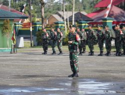 Kasdam XVII/Cendrawasih Brigjen TNI Sidharta Wisnu Graha Mengucapkan Selamat Datang Kepada Satuan Yonif  Raider 514/SY