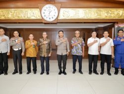 Kapolda Jatim Sambut Hangat Kunjungan Ketua Pengadilan Tinggi Surabaya