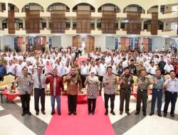 Ketua KPK RI bersama Forkopimda Jatim Membuka Sosialisasi dan Bimbingan Teknis Program Desa Anti Korupsi