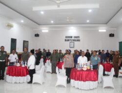 Kodim 0825 Laksanakan Binkom Pejabat PAM TNI Kewilayahan dengan Instansi Terkait