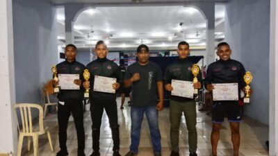 Petarung Yonif Raider 514/SY Memborong Juara di MMA Banyuwangi