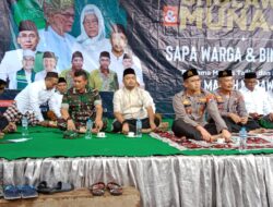 Danpos Ramil Sumber Wringin Hadiri Sholawat Dan Munajat