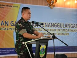 Harapan Dandim Bondowoso Dalam Latihan Gabungan Penanggulangan Bencana Alam