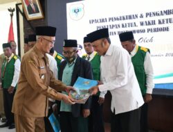 PJS Pasiops Kodim 0822, Hadiri Pengambilan Sumpah / Janji dan Pelantikan Pimpinan Baznas Bondowoso