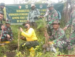 Perhutani Bondowoso, Laksanakan Rehabilitasi Hutan dan Lahan Pemeliharaan Kedua Pasca Bencana Banjir