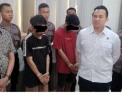 Polres Nganjuk Berhasil Amankan Perusak Ornamen Tugu Asmaul Husna di Tanjunganom