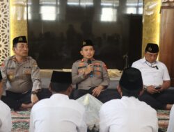 Kapolres Bondowoso Melaksanakan Kegiatan Khatmil Qur’an 100 Titik Majelis Bersama 500 Hafidz dan Hafidzah