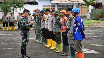 Banjir Bandang Ijen, Dandim 0822 Bondowoso Pimpin Apel Pasukan Gabungan