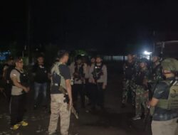Satgas Pamtas Mobile Yonif Raider 514/SY Laksanakan Patroli Gabungan TNI-POLRI