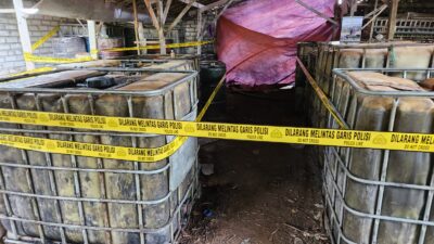 Polres Lamongan Berhasil Mengungkap Penimbunan BBM Bersubsidi di Wilayah Pantura