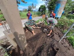 Rawat Gotong Royong Warga Melalui TMMD 116 Bondowoso