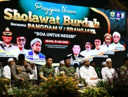 Pangdam V/Brawijaya, Sholawat Burdah Sarana Syiar Persatuan