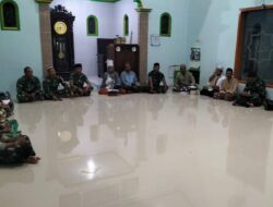 Untuk Kelancaran, Warga Kerang Bersama Satgas TMMD 116 Bondowoso Gelar Istighosah