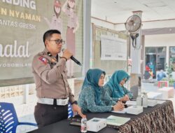 Polres Gresik Edukasi Kaum Emak – emak, Minimalisar Pelanggaran dan Lakalantas