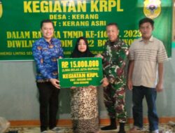 Peduli Pangan, TMMD Reguler 116 Bondowoso Membangun KRPL