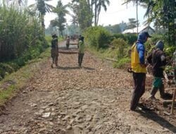 Pengerjaan Pembangunan Jalan TMMD 116 Bondowoso Sudah Mencapai 50 Persen