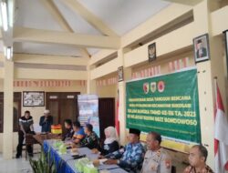 Pembentukan Desa Tangguh Bencana (DESTANA) di Desa Pecalangon Dalam Rangka TMMD 116 Wilayah Kodim 0822 Bondowoso