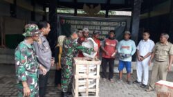 Dinkes Bondowoso Berikan Bantuan Jamban Dalam Program TMMD 116