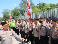 Polrestabes Surabaya Sukses Amankan Laga HUT Persebaya
