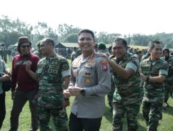 Wujudkan Sinergitas dan Soliditas TNI-POLRI, Ribuan Prajurit Padati Lapangan Rampal Kota Malang