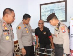 HUT Bhayangkara ke 77, Kapolres Bondowoso Melaksanakan Home Visit/Anjangsana