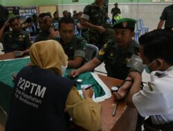 Kodim 0822 Bondowoso Gandeng Dinas Kesehatan, Deteksi Dini PTM Pada Prajurit