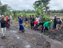 Al Fatih Indonesia Perbaikan Jalan Lombok Kulon dengan Biaya Swadaya