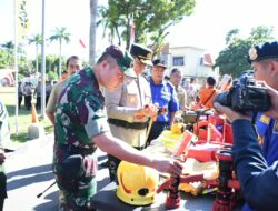 Dandim 0822 Bondowoso Dan Jajaran Ikuti Apel Gelar Pasukan Kesiapsiagaan KARHUTLA